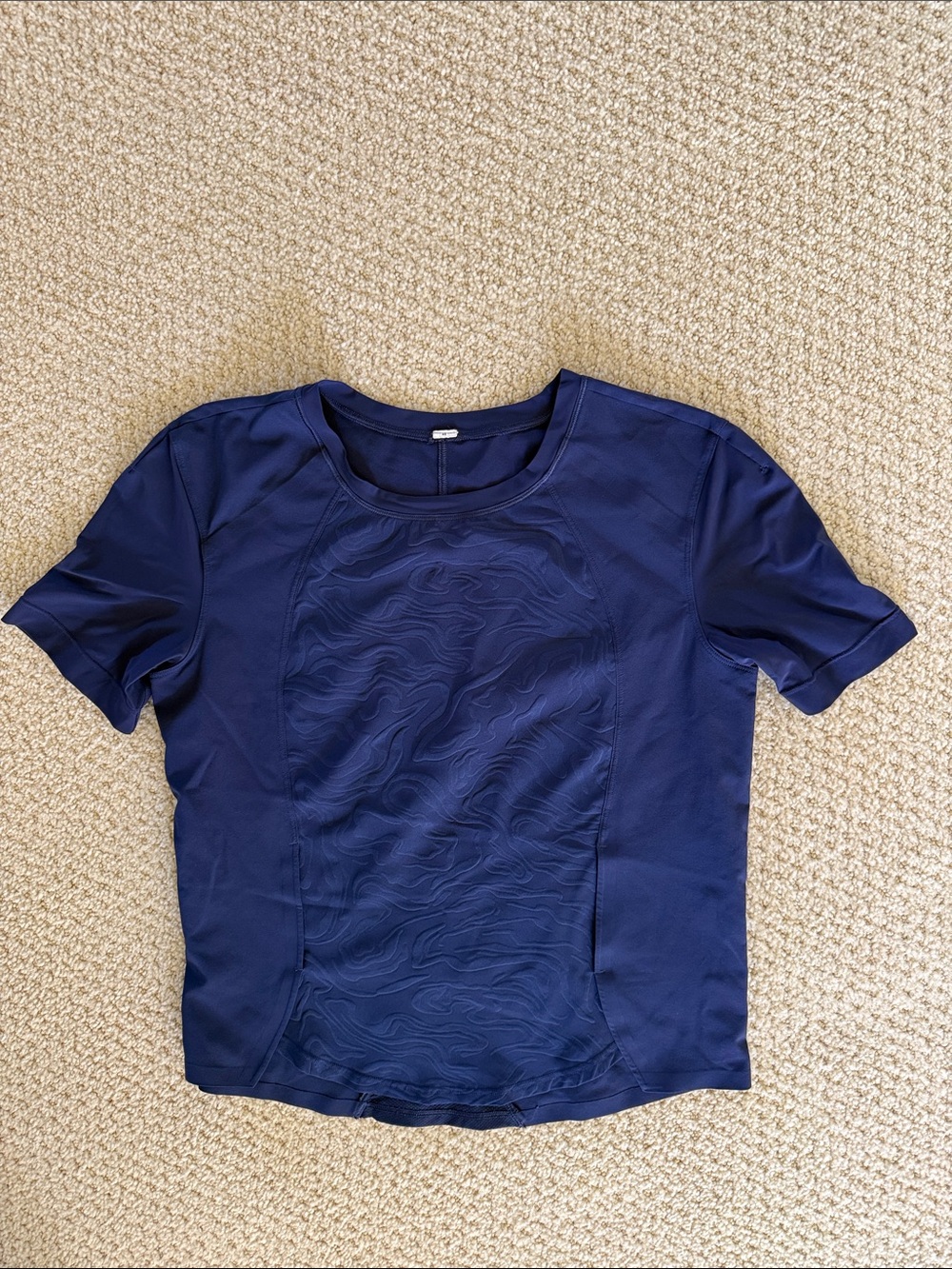 lululemon athletica Navy Short-Sleeve Performance Tee